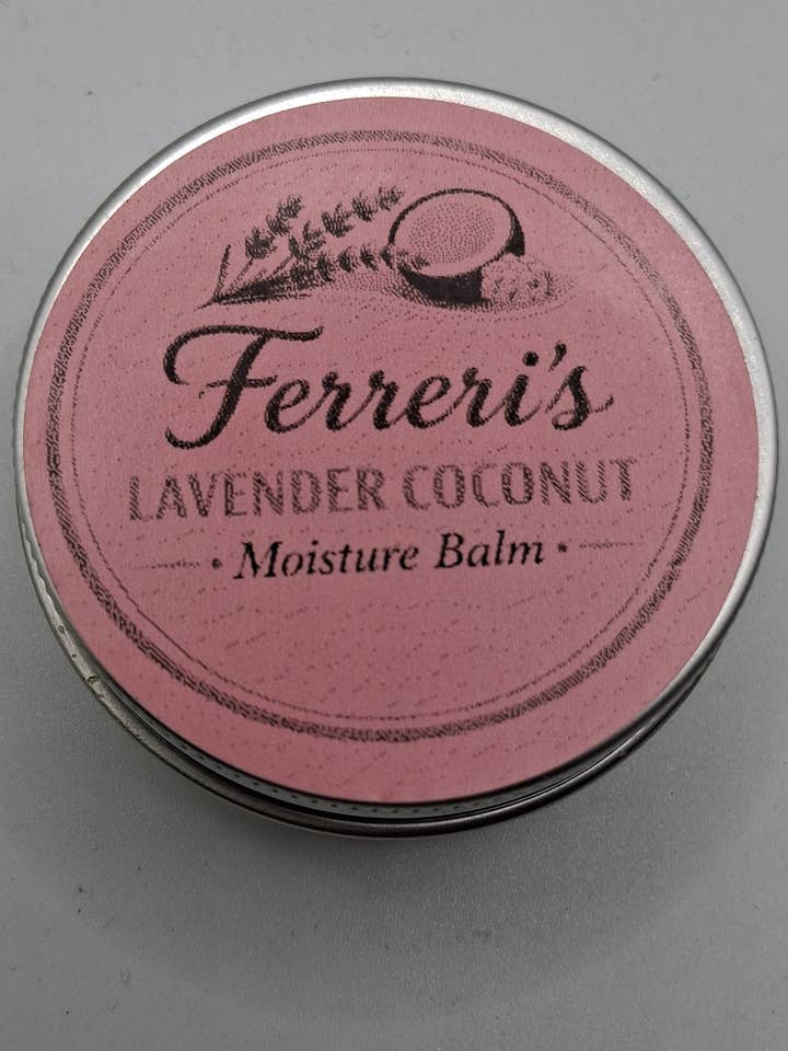 Ferreri's Lavender Coconut Moisture Balm for wholesale by Ferreri's