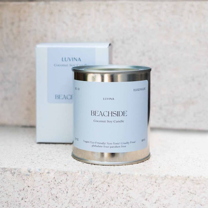 Luvina - Wholesale Travel Candles - Beachside1