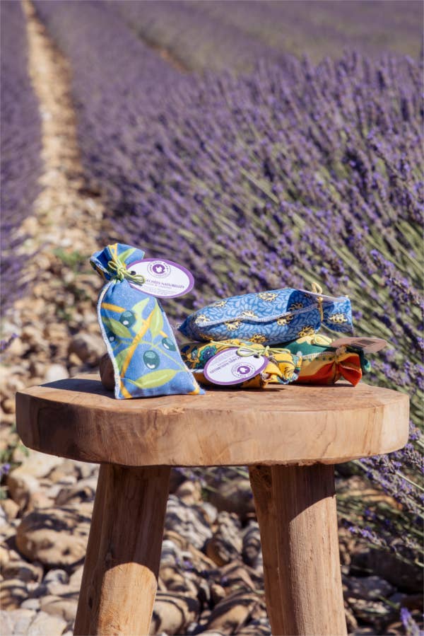 Nicolosi Créations - Wholesale Sachet - Bag of lavender and lavandin flowers Provencal fabric 20g