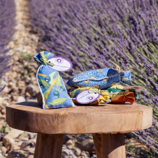 Nicolosi Créations - Wholesale Sachet - Bag of lavender and lavandin flowers Provencal fabric 20g