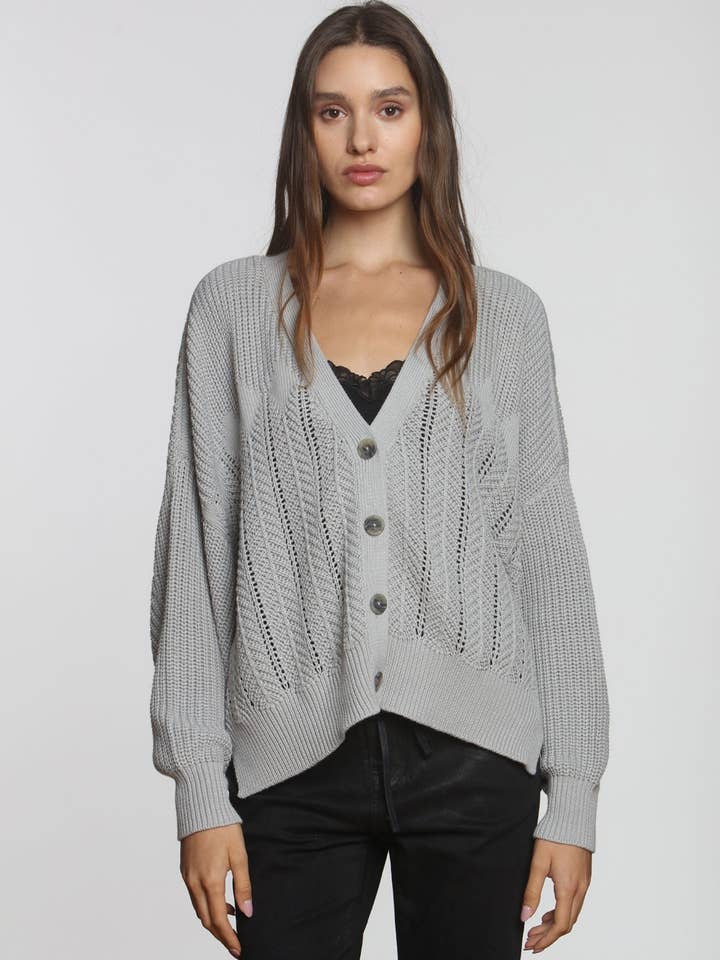 Cardigan Winona - Cinder per la vendita all'ingrosso da parte di Label + Thread