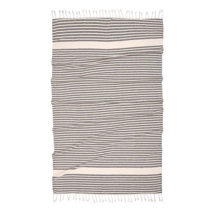 Kikoya - Vendita all'ingrosso Telo mare - Asciugamani da spiaggia turchi in cotone Midas 33x66 pollici a trama intrecciata per il bagno9