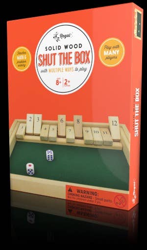 Regal Games - Wholesale Board Game - Shut the Box1