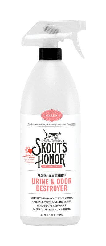 Everyday Supply Co - Wholesale Pet Deodorizing Spray - Skout's Honor Cat Urine & Odor Remover 35 oz