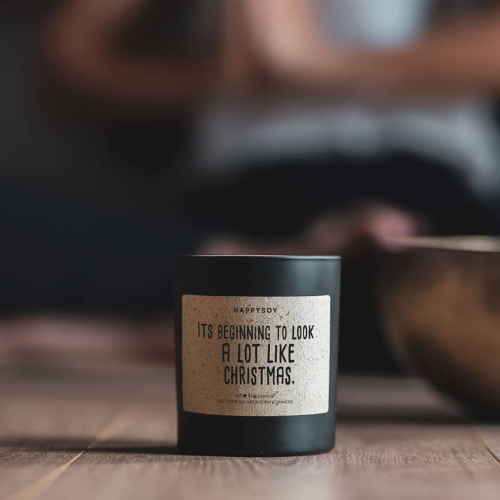 Happysoy - Wholesale Jar/Filled Candle - Scented candle | Its beginning to look a lot like Christmas!5