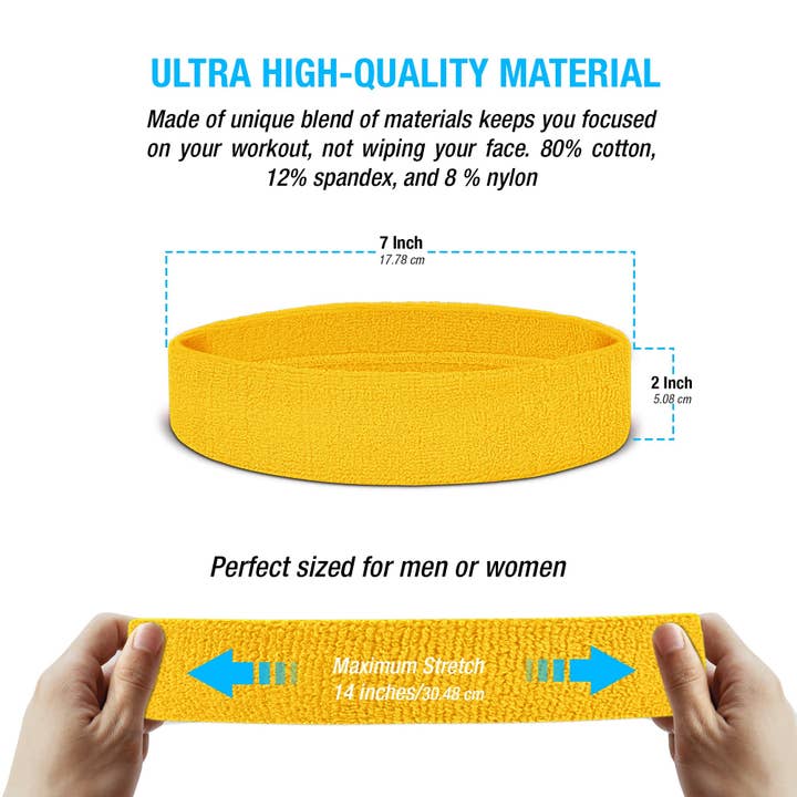 Runners Essentials by Without Limits - Wholesale Fashion Headband - Women's - Headband / Wristband Set104