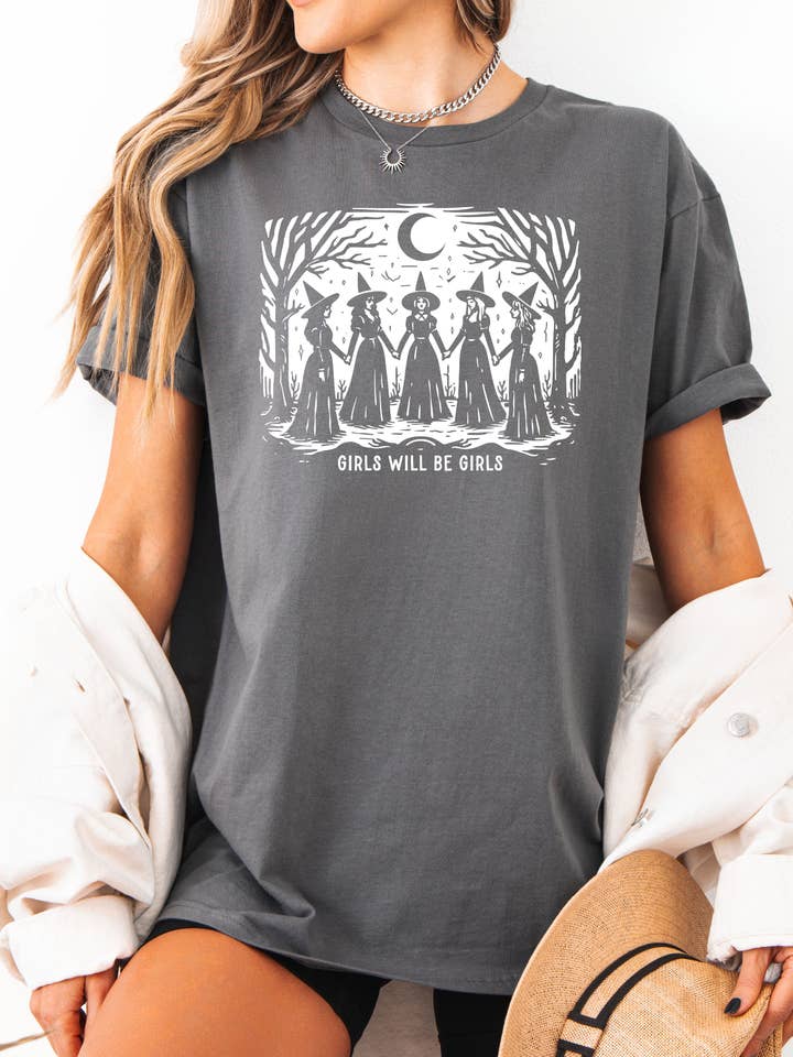 Piger Vil Være Piger T-shirt for engroshandel hos Boho Bloom Emporium