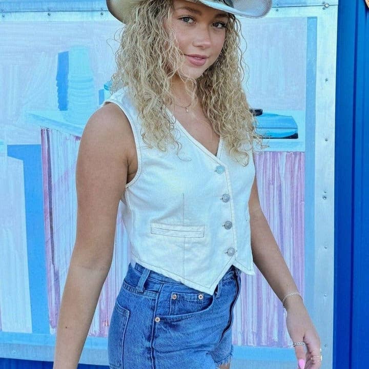 MiMi Wholesale - Wholesale Cowboy Hat - Women's - CBC0013 American Flag Tea Stain Cowboy Hat