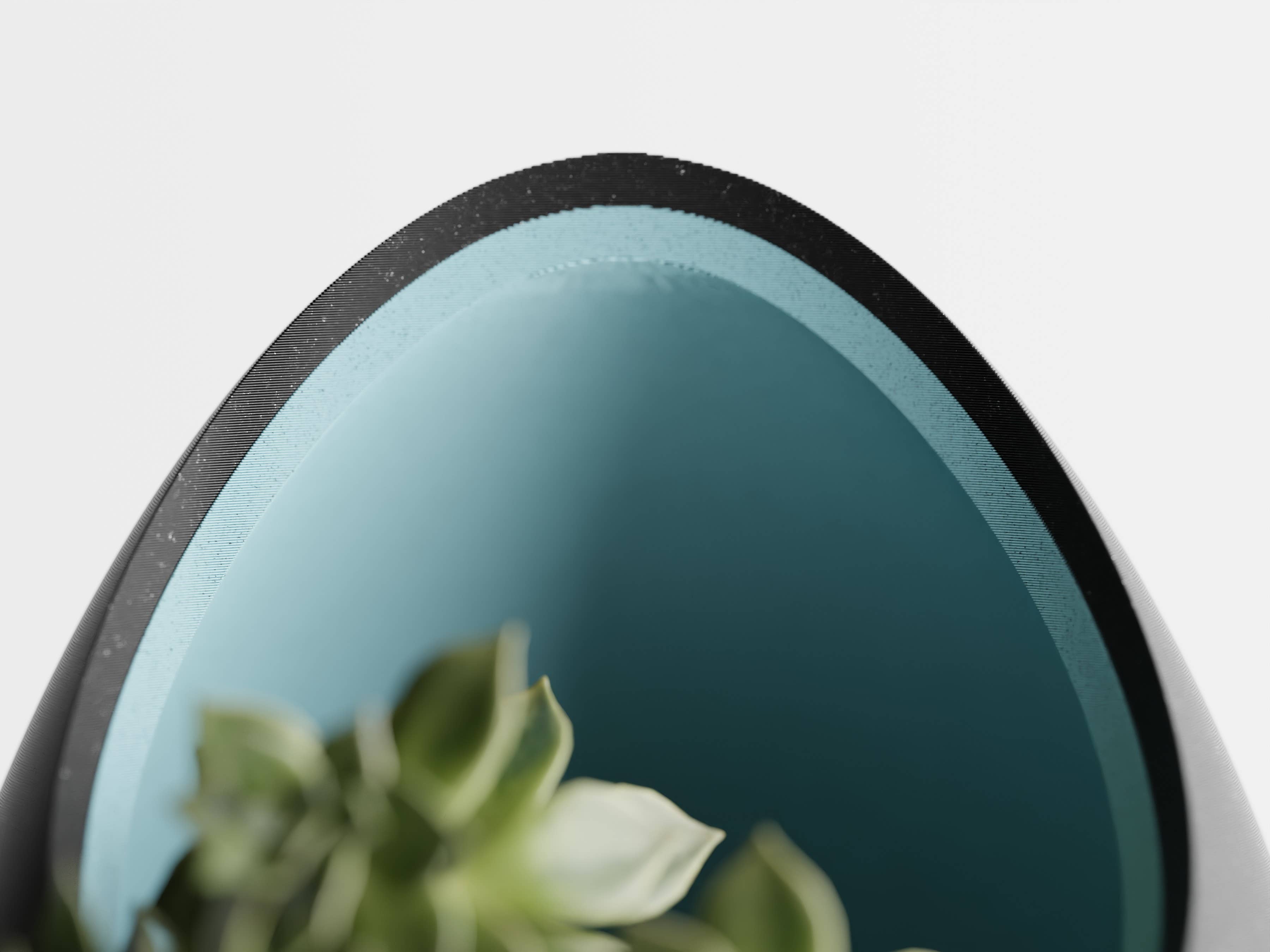 The Butler's Company - Wholesale Plant Pot - Succulent Plant Pot Egg Shape | Easter Candy Dish Container 2