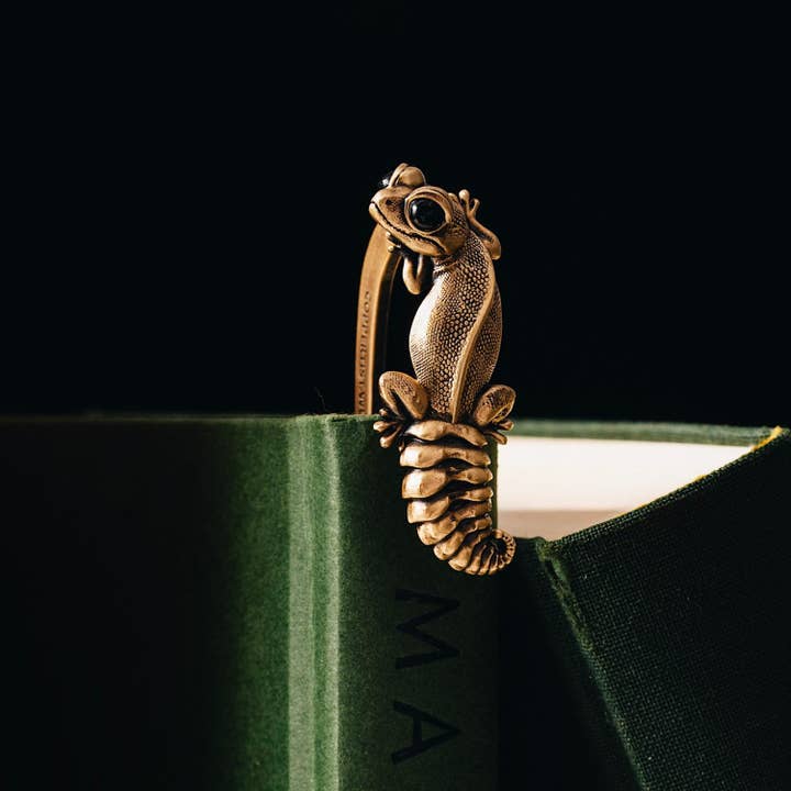 Knob Tail Gecko Bookmark for wholesale by Coppertist.wu