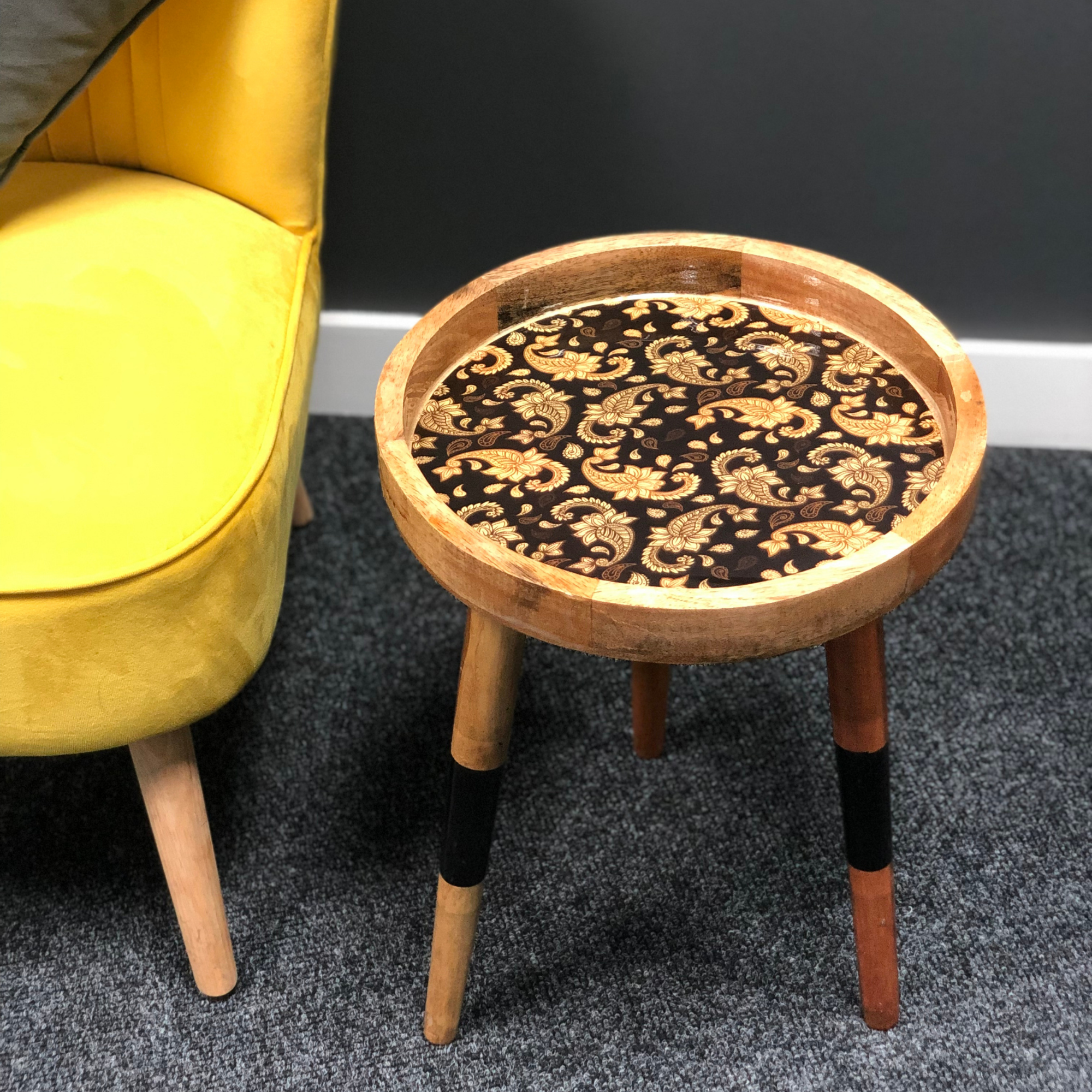 Hartsmede - Wholesale Side Table - Handmade Side Table Removable Legs Hummingbird Tray Table5