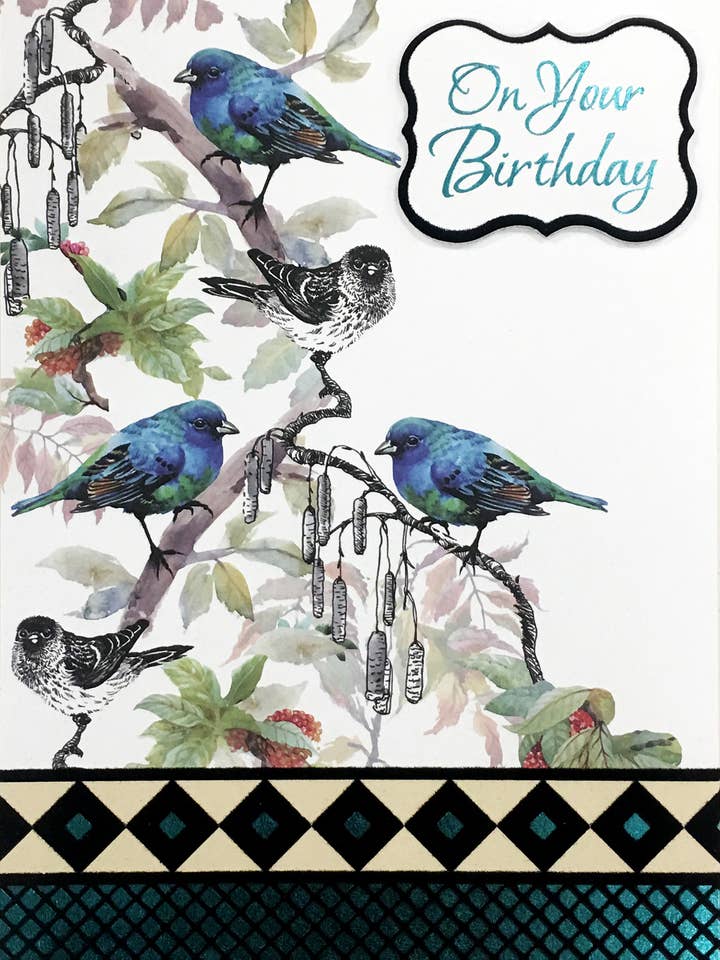 RDG Birthday Greeting Cards - Masculine (3pk) 19777 for wholesale by A-Line Greetings