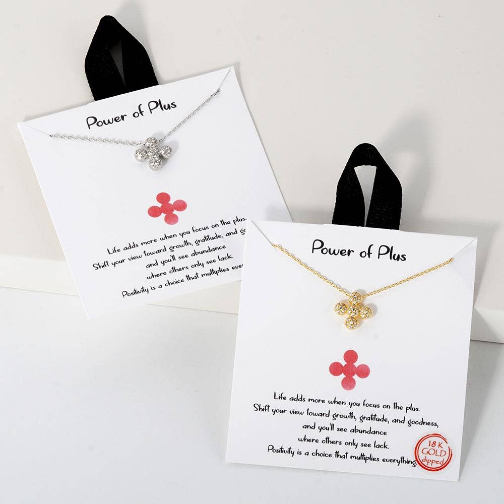 Oblige by G - Wholesale Pendant/Charm Necklace - 18K Gold White Dipped BJN-01798 01803 018005