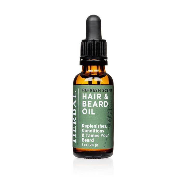 Refresh Hair & Beard Oil, 1oz for wholesale by Ora’s Amazing Herbal Natural Skincare
