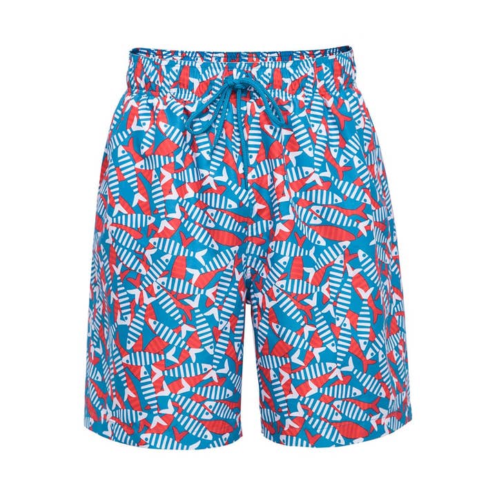 Rokka & Rolla - Wholesale Swim Shorts - Men's - Men's 7.5'' Swim Trunks Beach Shorts Quick Dry Swimwear0