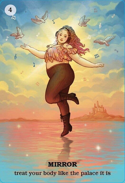 Cardshouse – Cartas de tarô por atacado – Baralho de Cartas Oráculo Believe In Your Own Magic por Andrews Mcmeel3