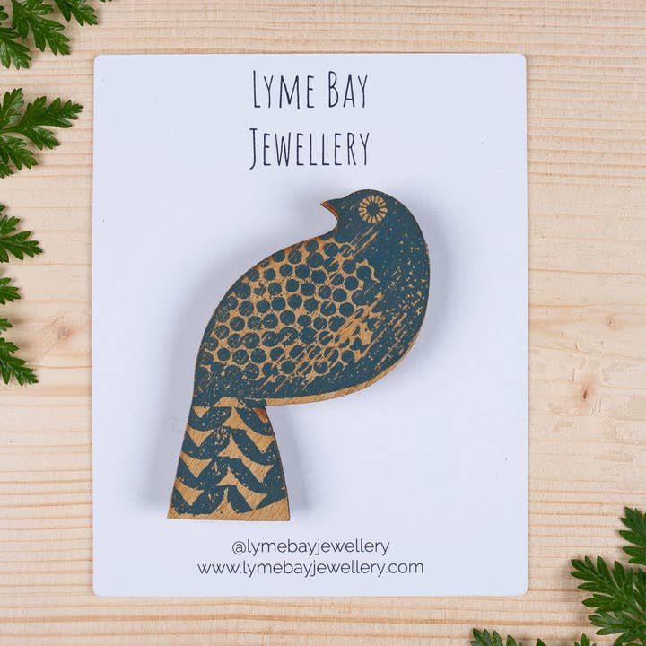 Grande broche impresso personalizado/cartões de exibição de crachá 13 x 10cm por atacado de Fernery Designs