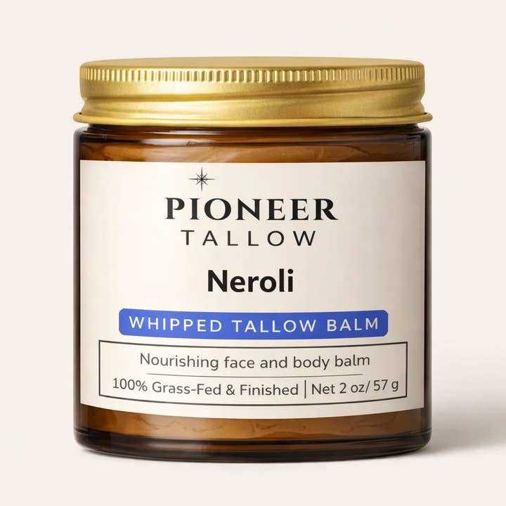 Neroli - Grass-Fed Whipped Tallow Moisturizer for wholesale by Pioneer Tallow