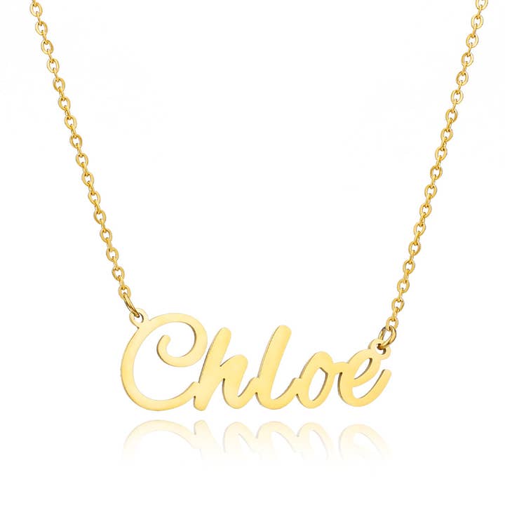 Chloe Name Necklace look for wholesale by Zotair