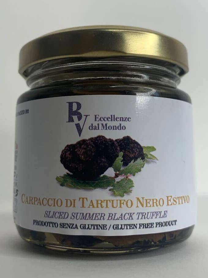 180 g Summer Black Truffle Carpaccio for wholesale by BV Eccellenze dal Mondo