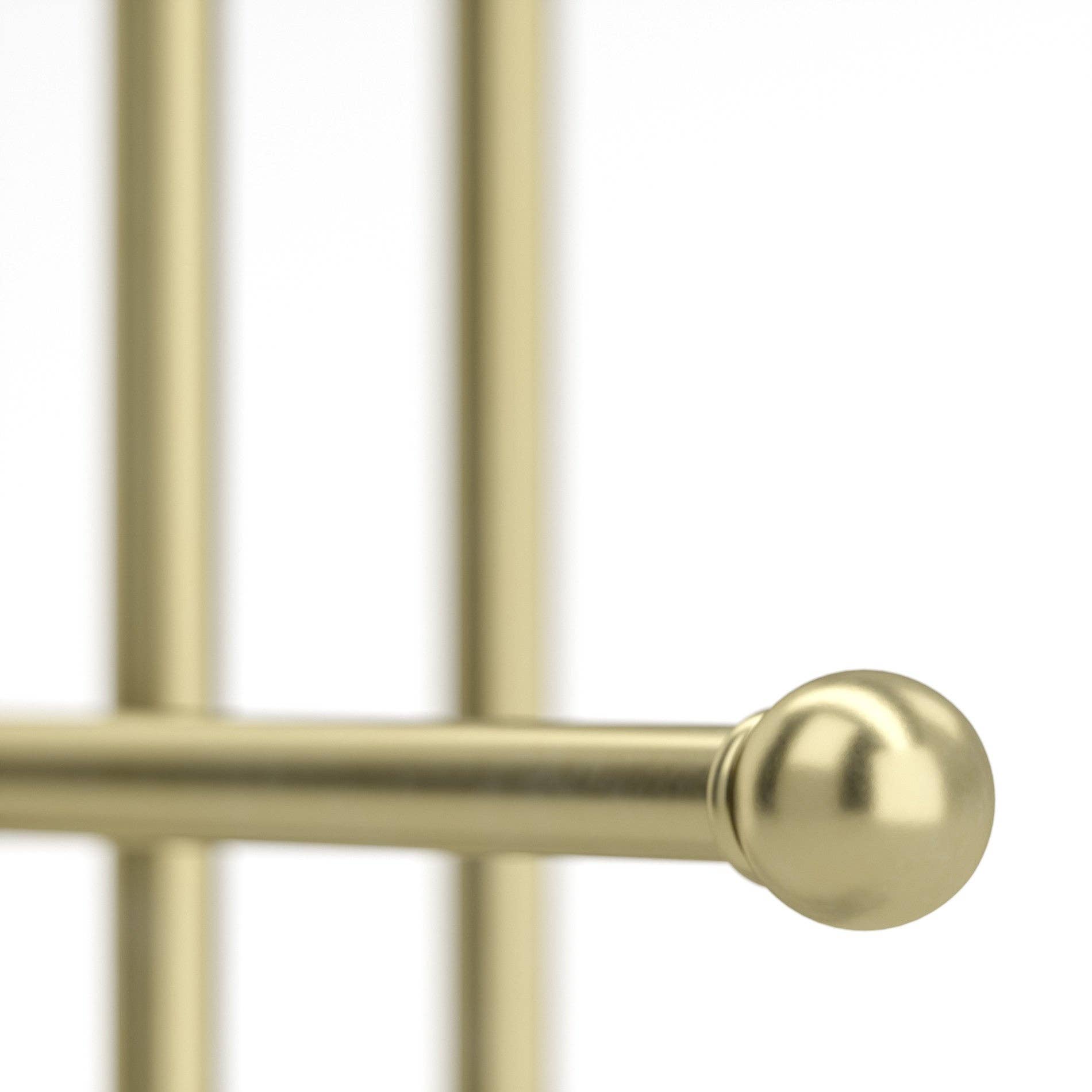 White Nickel Trigem Jewelry Stand for wholesale on Faire3