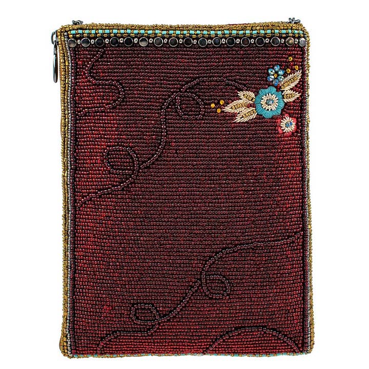 Mary Frances Accessories - Wholesale Crossbody Bag - Women's - Let's Gallop Beaded Black Horse Mini Crossbody Handbag