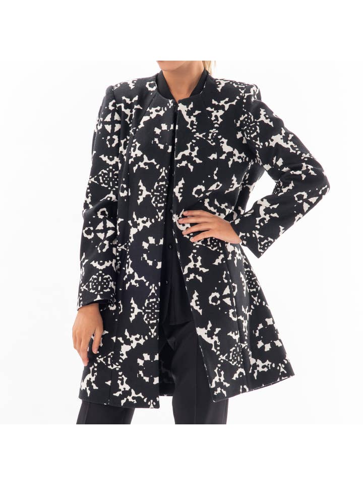 Noir Veste Longue Mato Noire en vente sur Faire4