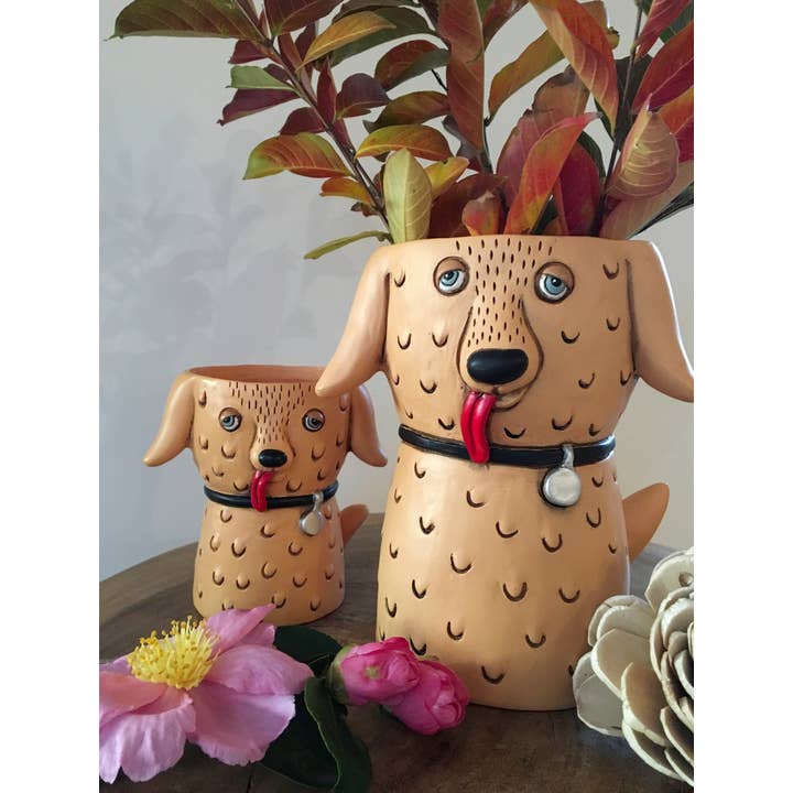 RIKARO - Wholesale 2-in-1 hair & body moisturiser - Baby Goldie Dog Planter1