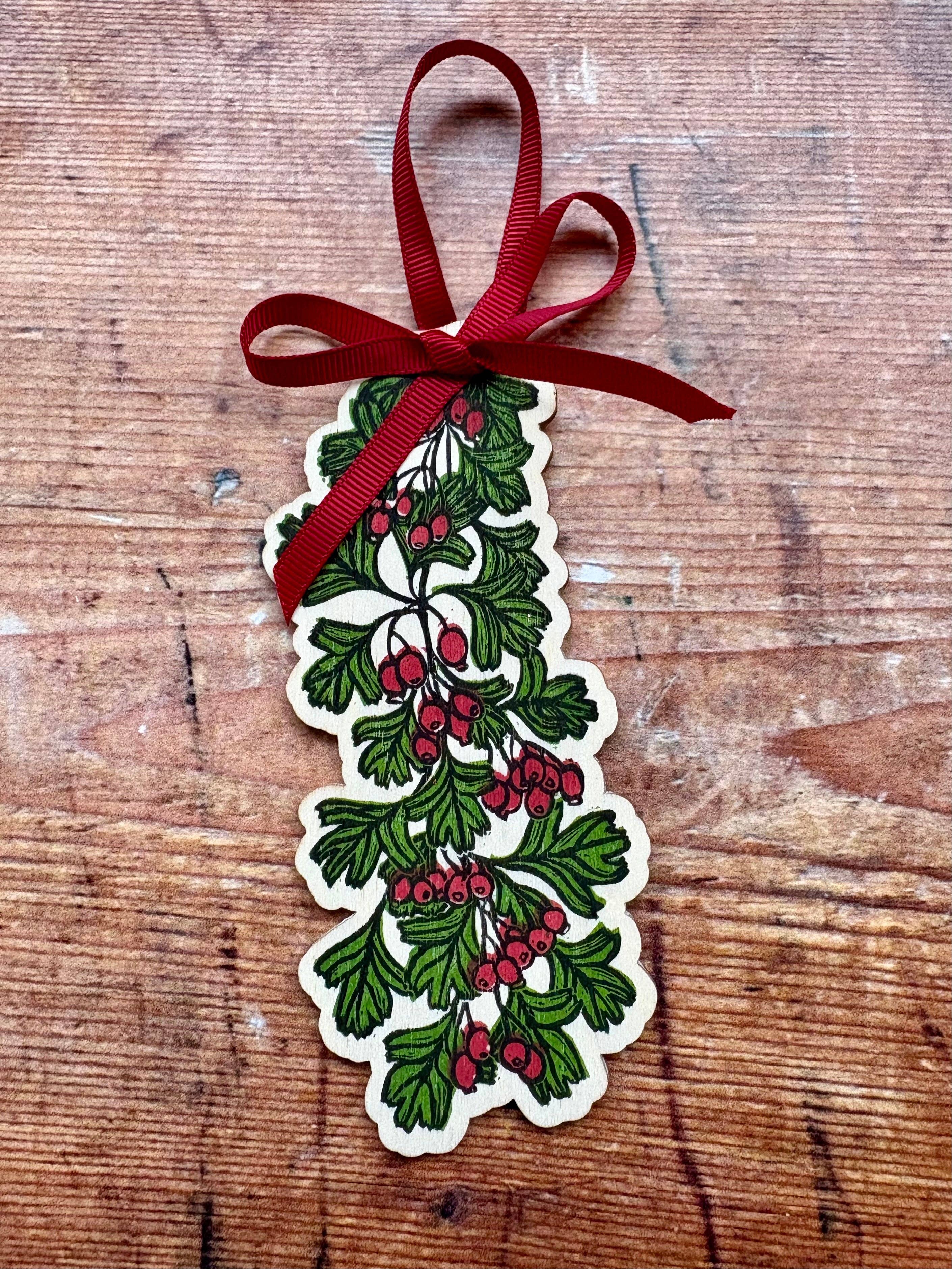 Beth Lewis Art - Wholesale Ornament - Wooden Tree Decorations24