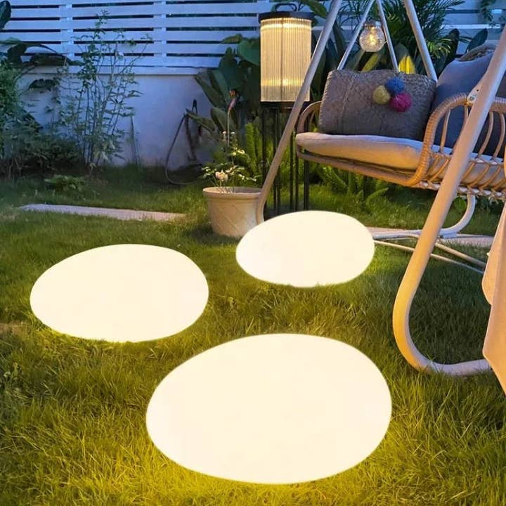 Kiyo Home - Wholesale Outdoor/Lawn Light - Solar Patio Stones | Solar Rock Light | Outdoor Garden Decor12