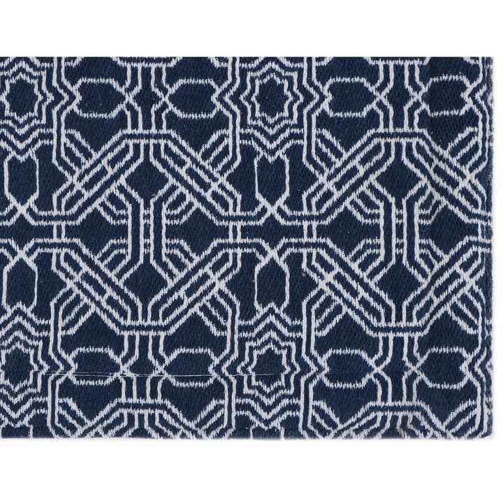 RugSmith - Wholesale Floor Mat - RugSmith Navy Woven Pascal Anti-Fatigue Kitchen Mat, 20"x36"