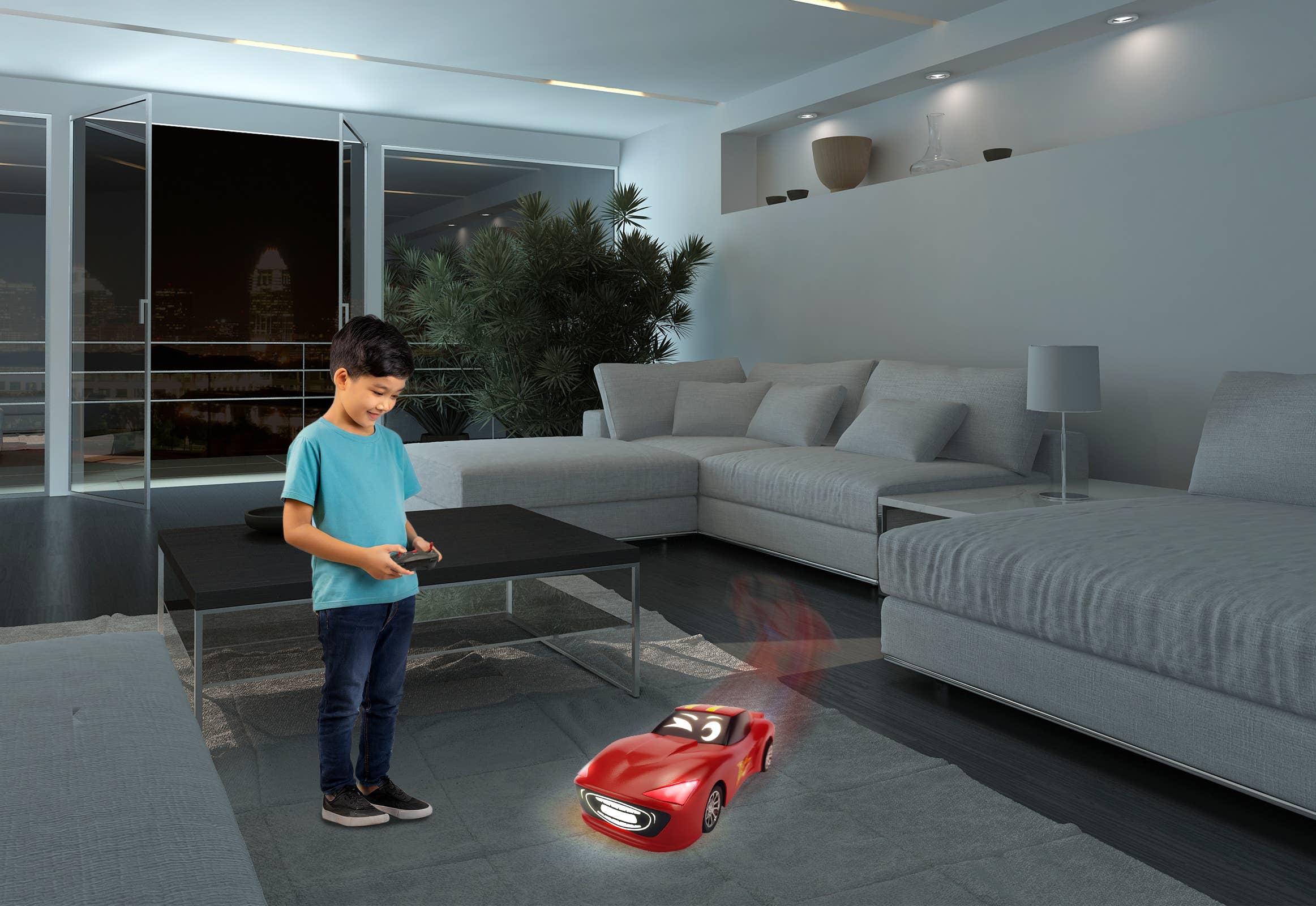 Mindscope Products - Wholesale Toy Car/Truck - Kids - Mindscope CarToons Remote Control Car with Video Projector4