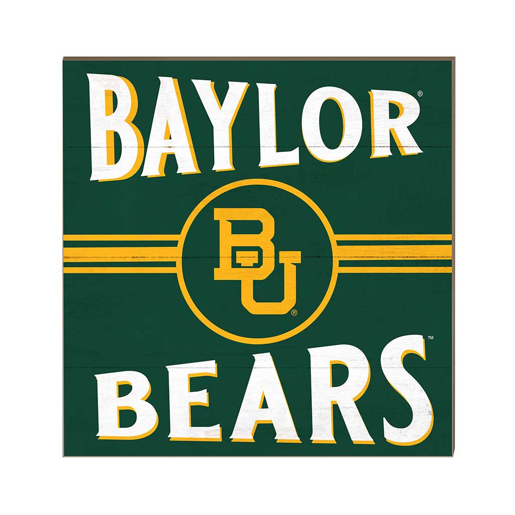 KH Sports Fan - Wholesale Sign - 10x10 Retro Baylor Bears0