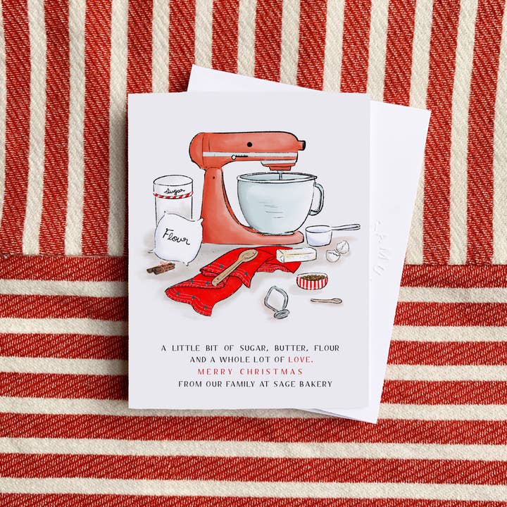 Ramus & Co. - Wholesale Season's Greetings Card - Semi-custom Holiday Card 🎄4