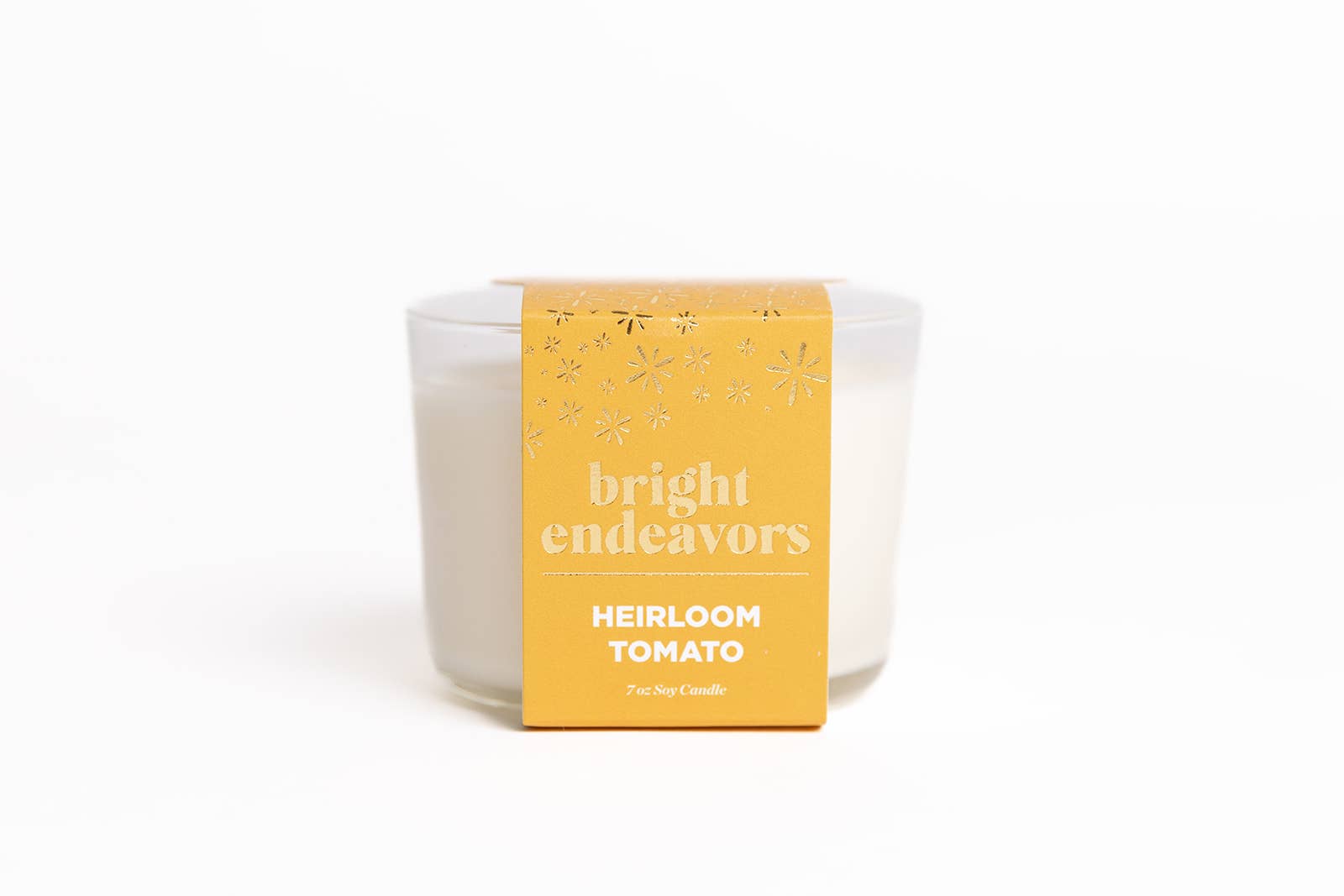 Bright Endeavors - Wholesale Jar/Filled Candle - Heirloom Tomato Soy Candle0