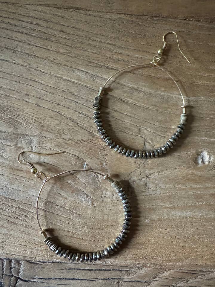 Sofia Earrings for wholesale by Funky Trunk Vintage Designs