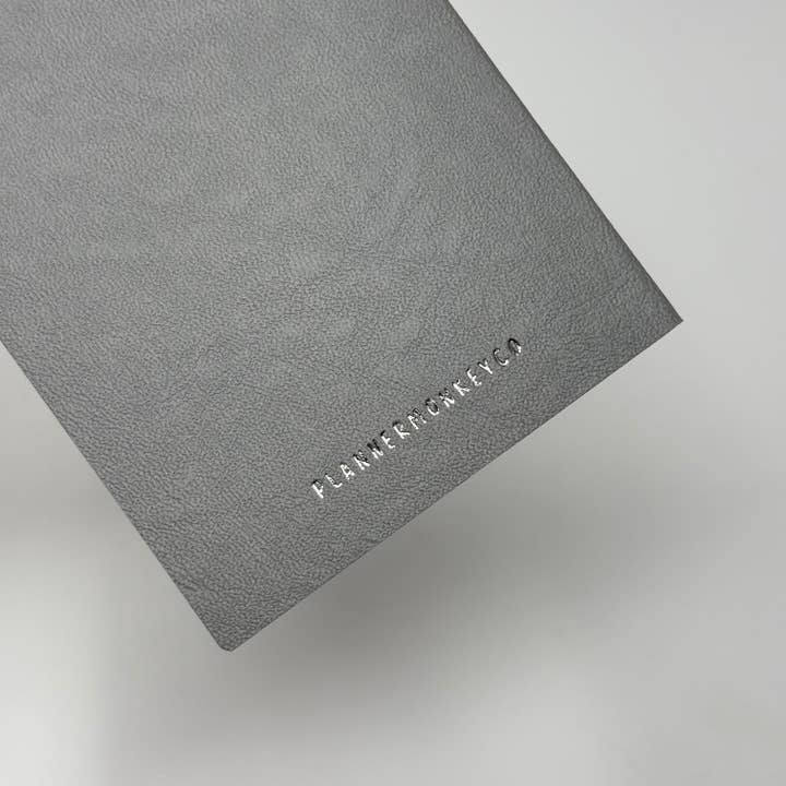 Plannermonkeyco – wholesale Notebook – Pocket | Grey Freely Noted Booklet Insert (96pg) | Tomoe River Paper Notebook2