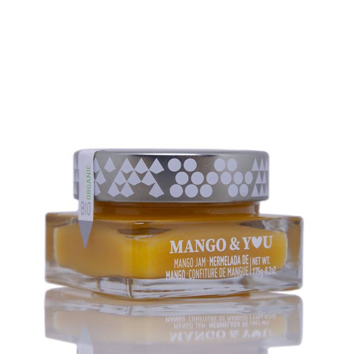 LoRUSSo - Wholesale Jam/Jelly - Organic artisanal mango jam 85% fruit - 175g