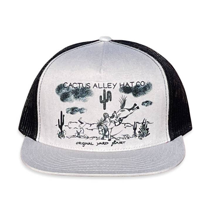 Yard Dart 6006 Mesh Snapback Kappe für den Großhandel von Cactus Alley Hat Co.