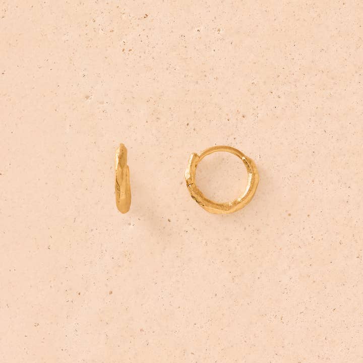 Gina Earrings | Jewelry Gold Gift Waterproof for wholesale by Agapée Jewelry