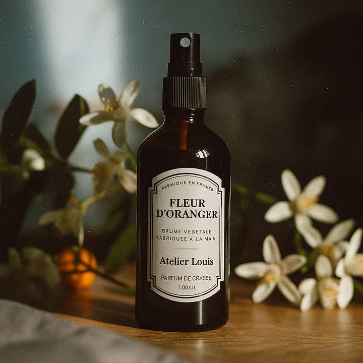 Atelier Louis - Wholesale Kamer- en linnenspray - Oranjebloesem plantaardige mist0