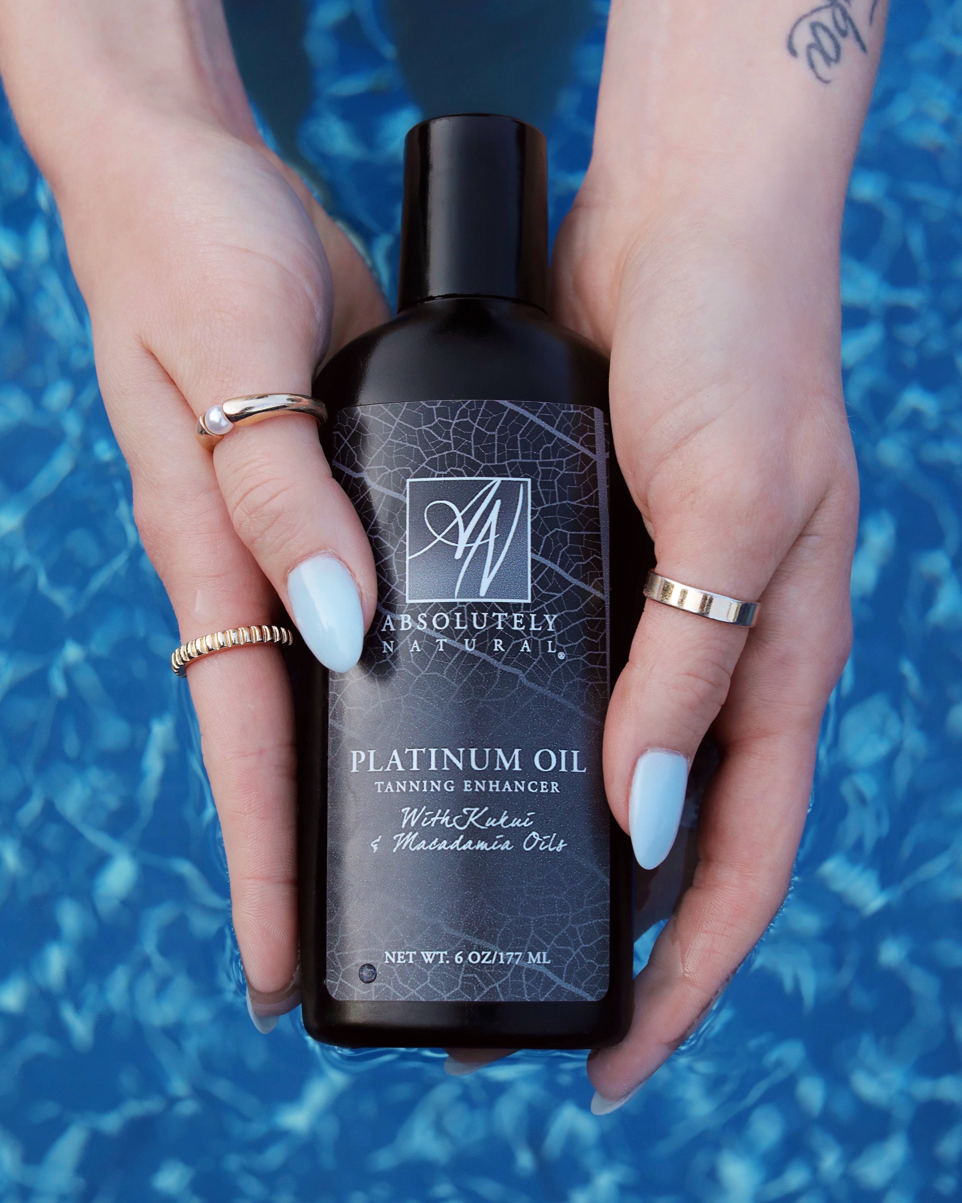 Absolutely Natural Skincare - Wholesale Tanning Oil - Platinum Tanning Oil1