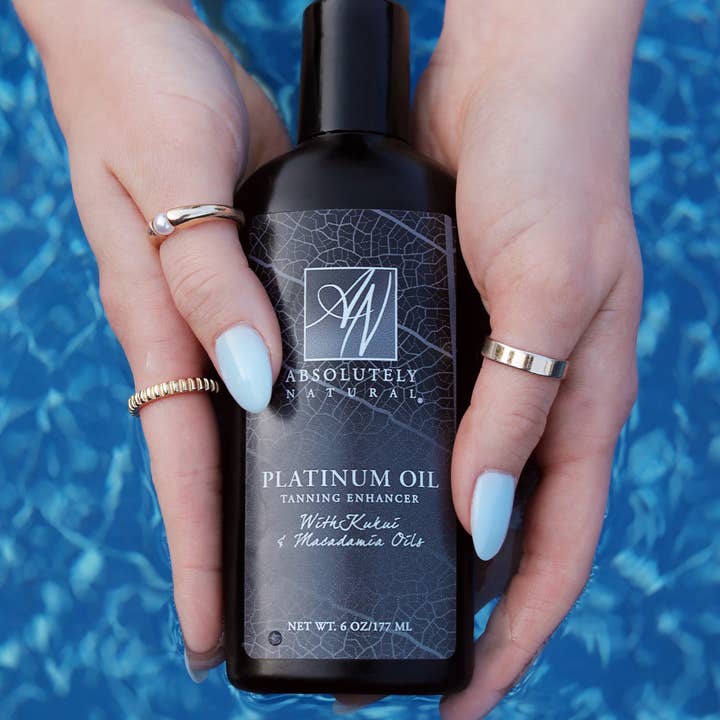 Absolutely Natural Skincare - Wholesale Tanning Oil - Platinum Tanning Oil1
