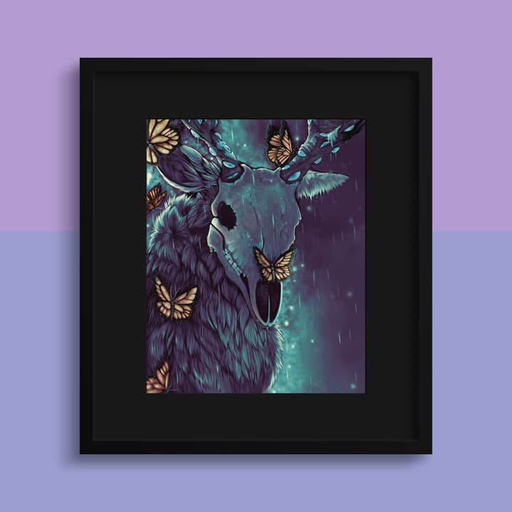 Curious Nature Studio - Wholesale Art Print - Watchful Guardian • Art Print2