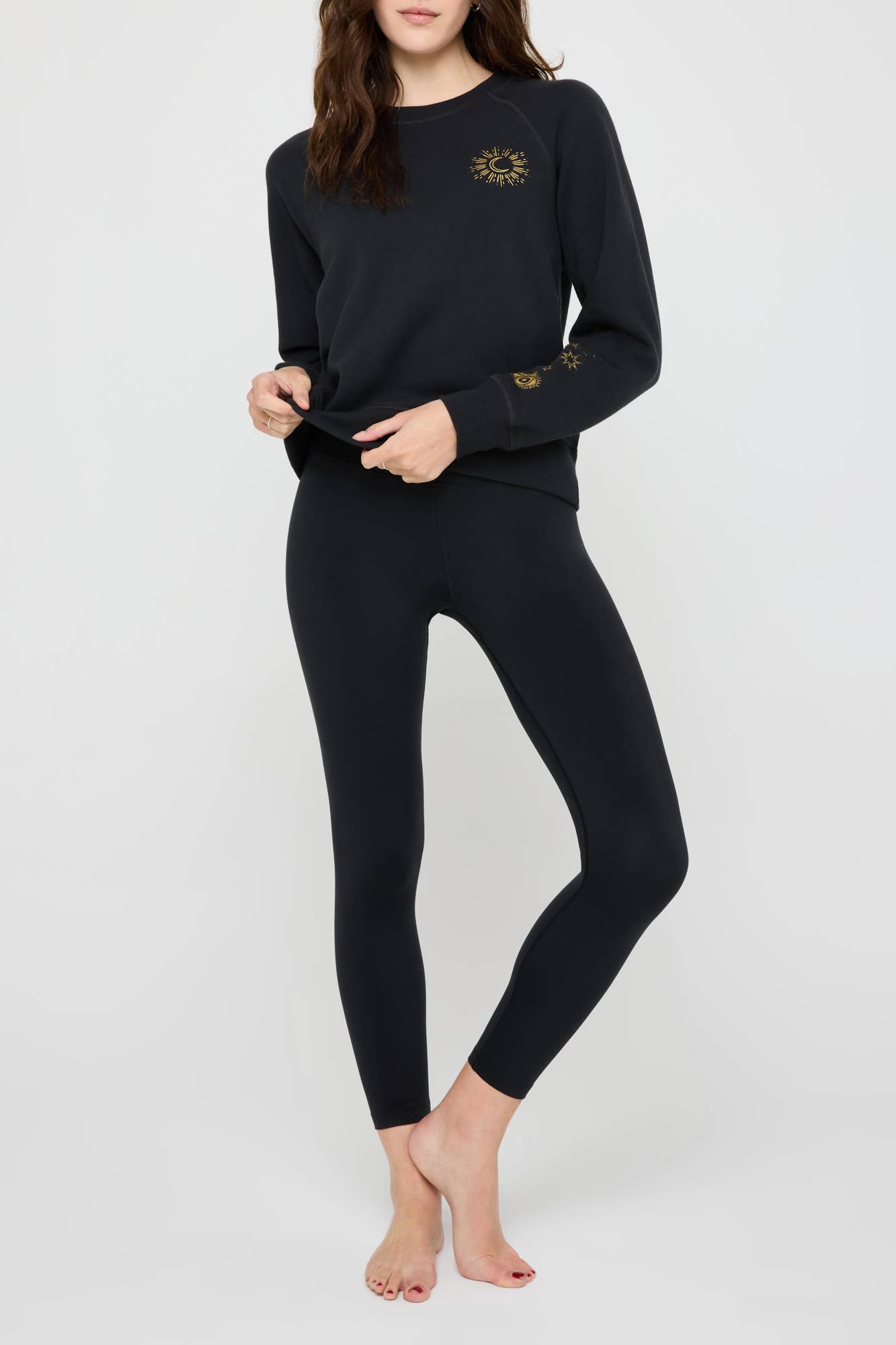 Sort Gold Dragon Forever Cozy Crew for engroshandel på Faire6