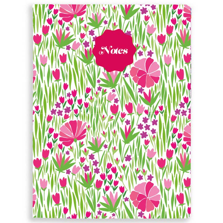 Dot Grid Notebook Pink Green Passion for wholesale by Fulique