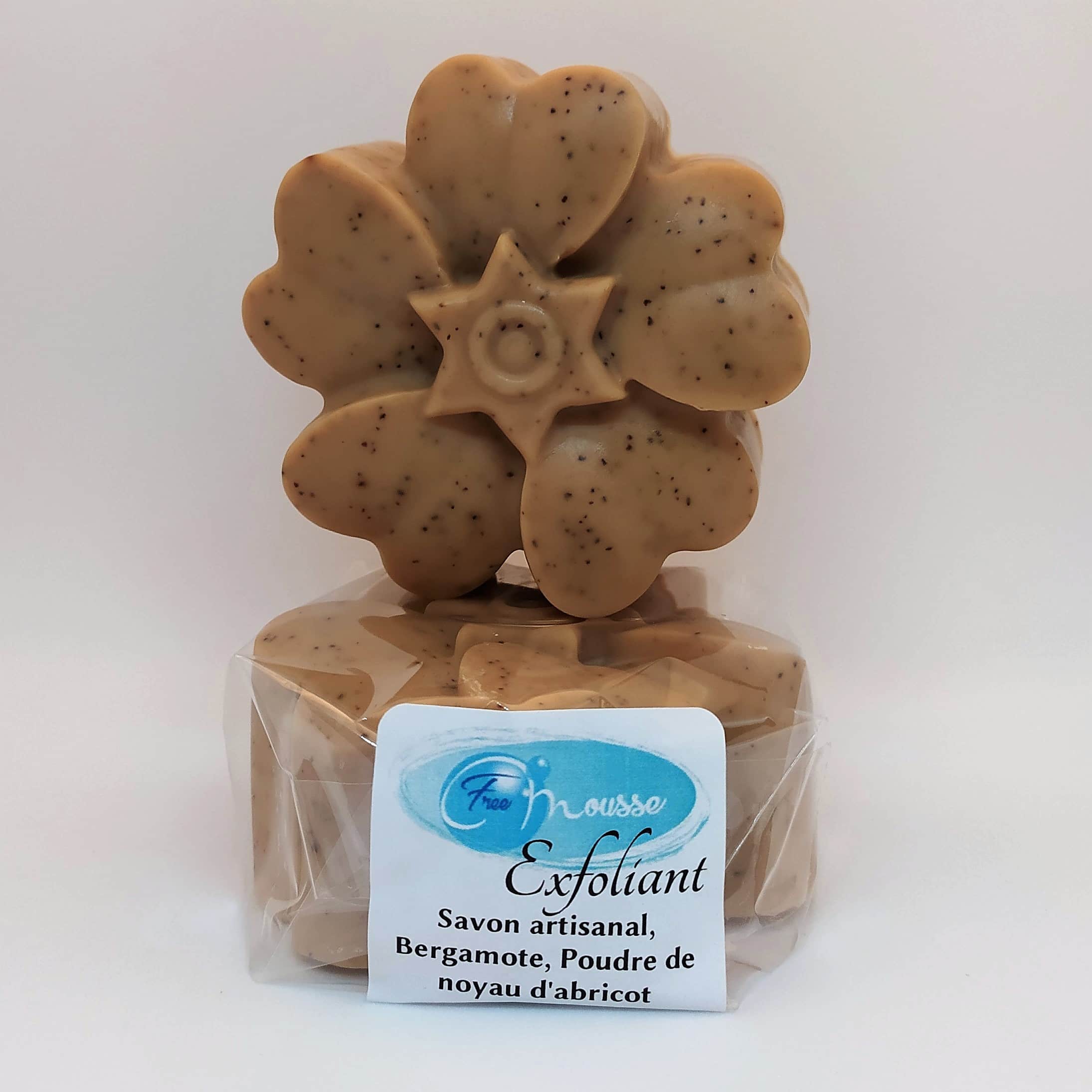 Free Mousse - Wholesale Bar Soap - Exfoliant - Bergamot and Apricot Kernel Powder Superfatted Soap0