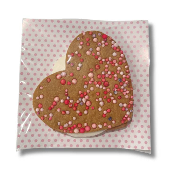 Sandwich Cookies - Heart for wholesale by Pup Pawtisserie