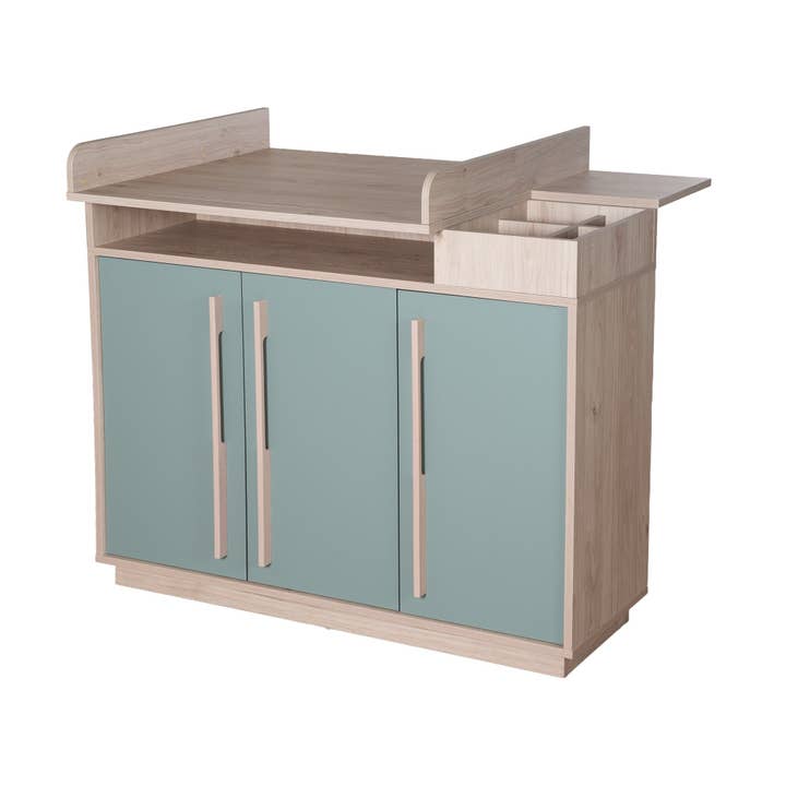 Baby dresser 'Selva' 3-door - Open compartments & soft-close for wholesale by roba kids