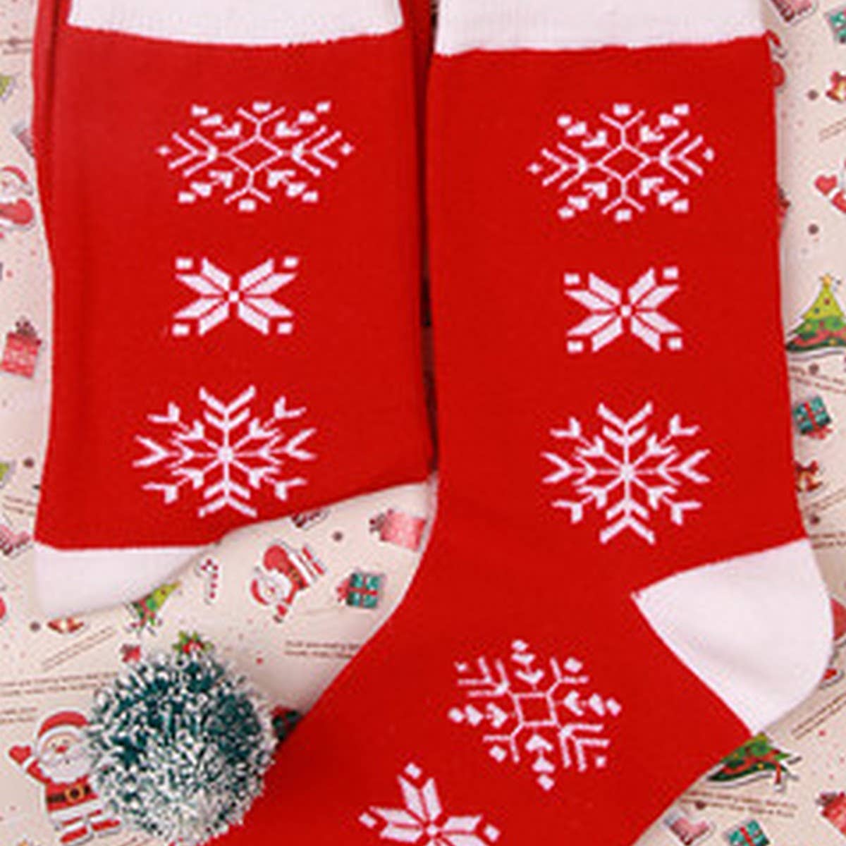 NINEXIS - Wholesale Socks - Unisex - CWMS03021_CHRISTMAS CREW SOCKS FOR MEN AND WOMEN GIFT6